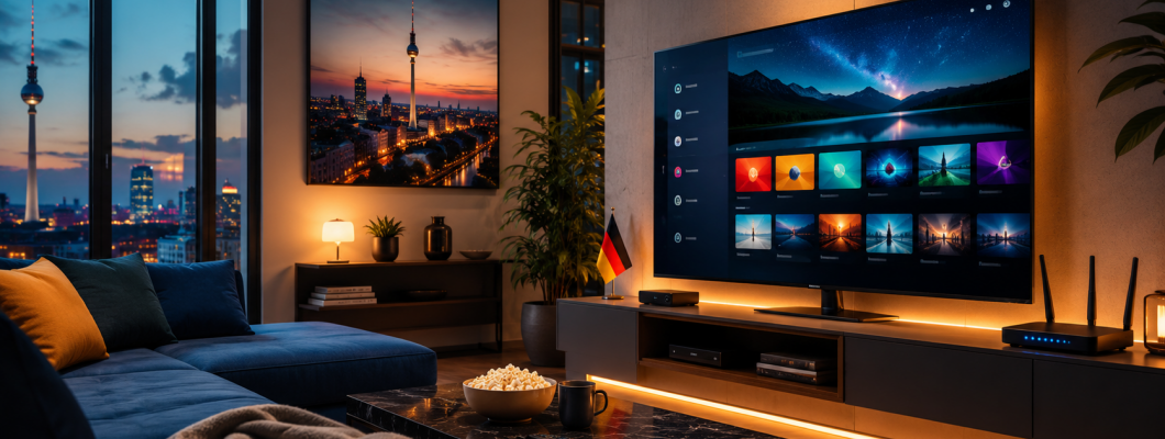 سرعة الإنترنت المناسبة لتشغيل IPTV في ألمانيا بدون مشاكل متكررة