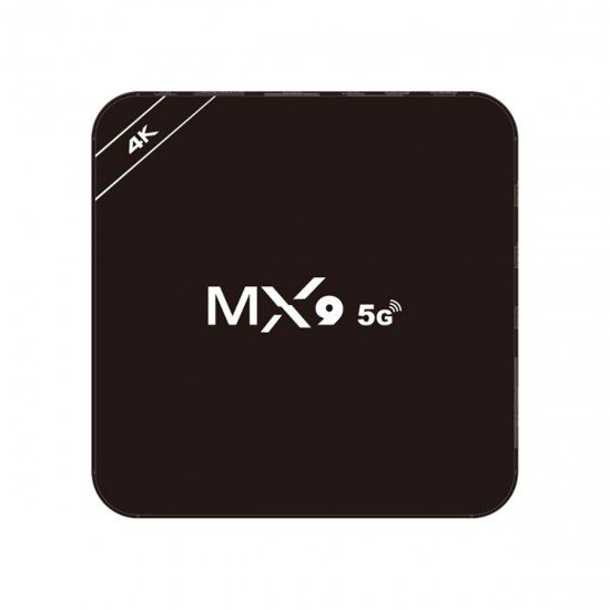 MX9 Rockchip RK3228A Quad-core 4GB RAM 64GB ROM 2.4G 5G Dual-band WiFi Android 10.1 4K@60fps HD H.265 Smart TV Box MX9 Rockchip RK3228A Quad-core 4GB RAM 64GB ROM 2.4G 5G Dual-band WiFi Android 10.1 4K@60fps HD H.265 Smart TV Box